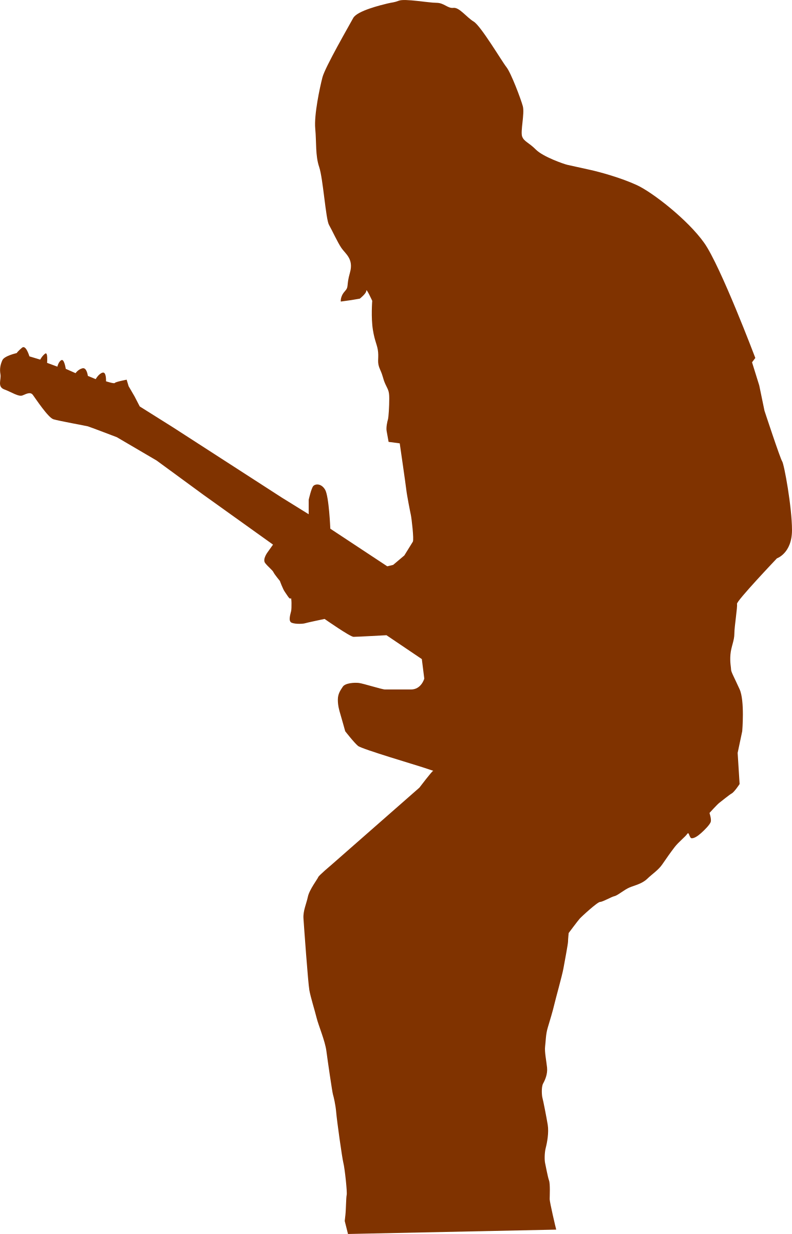 guitar player openclipart