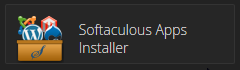 'Softaculous Apps Installer' icon in cPanel