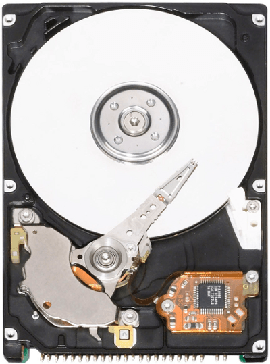 hard disk drive insides