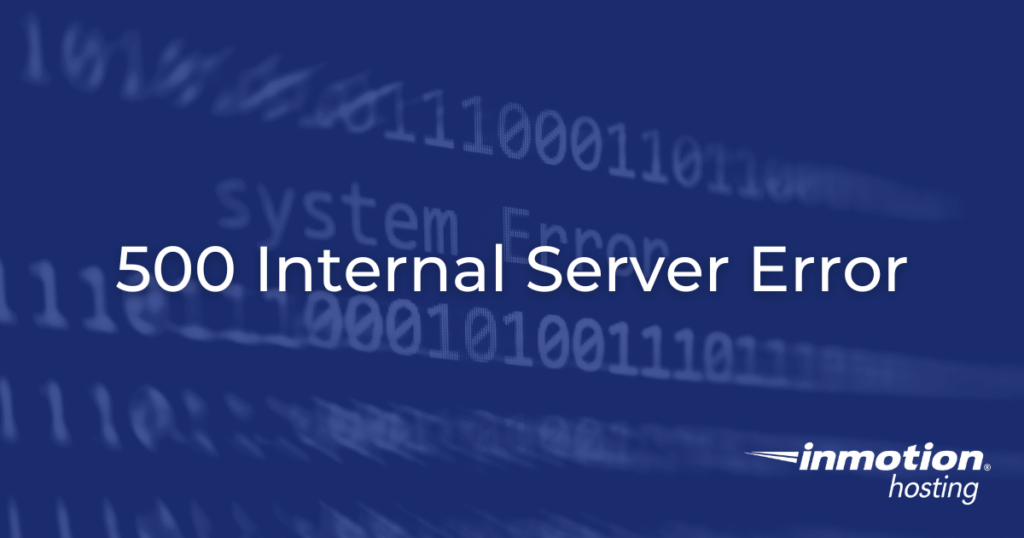 500 Internal Server Error Hero Image