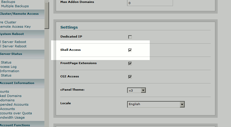 allow-shell-access-during-initial-account-creating