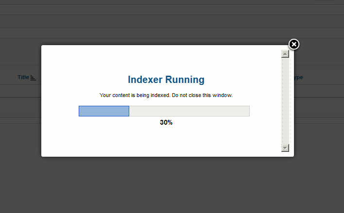 indexer-running