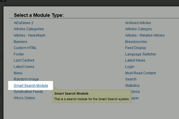 click-smart-search-module