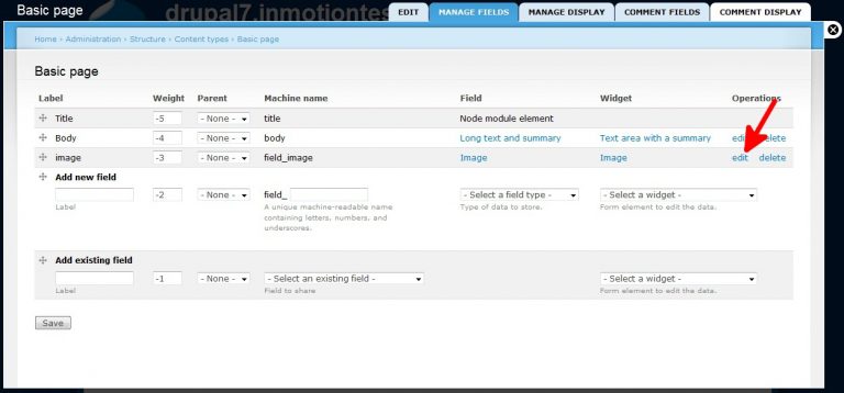 How to change the allowed image file types in Drupal 7 | InMotion Hosting