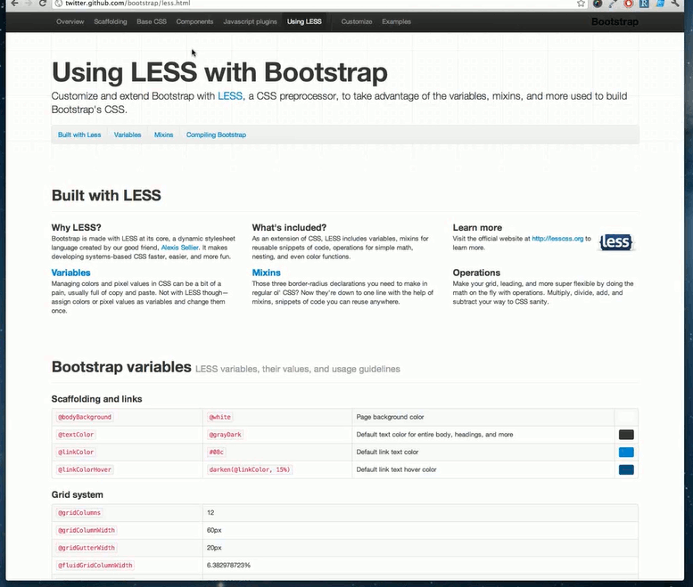 using-less-with-bootstrap