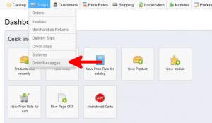 How to Edit an Order in PrestaShop 1.5 back office | InMotion Hosting