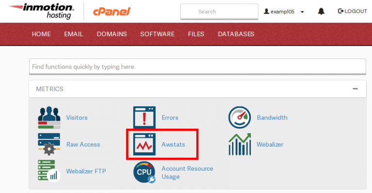 Manually updating your Awstats through cPanel | InMotion Hosting