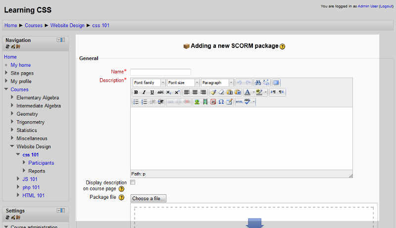 adding-a-new-scorm-package