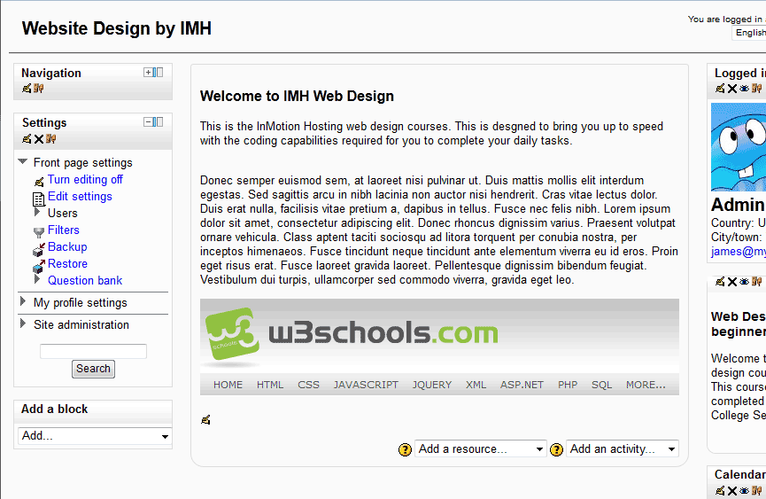 insert-iframe-frontpage-4-final-moodle