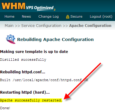 whm-apache-successfully-restarted