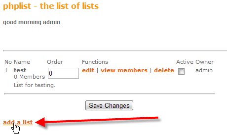 php-list-admin-create-lists-add-a-list
