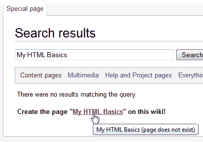 Create pages in MediaWiki