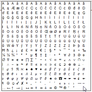 Special characters TikiWiki