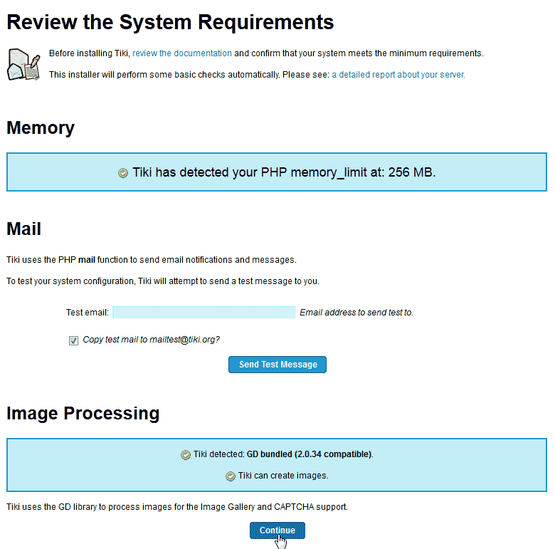 Upgrade TikiWiki System Requirements