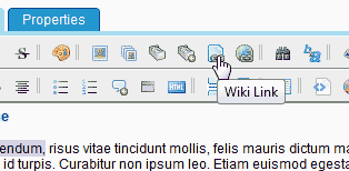 create internal link tikiwiki
