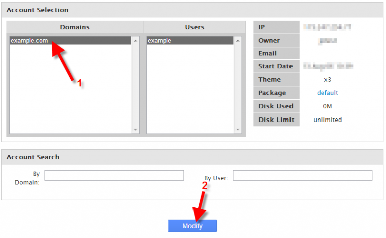 How to Make a cPanel Account a Demo | InMotion Hosting