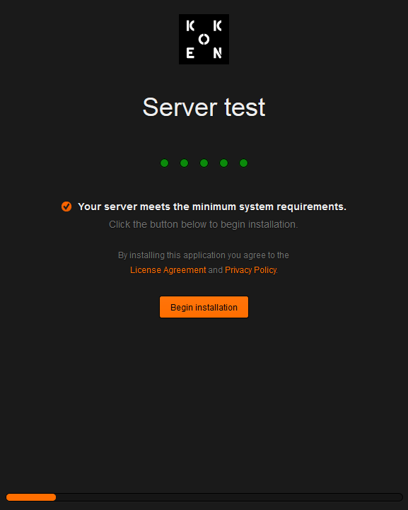 Server test