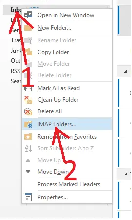 how to add a local folder in outlook 2013