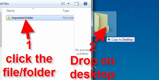 Uncompressing a File in Windows 7 Explorer