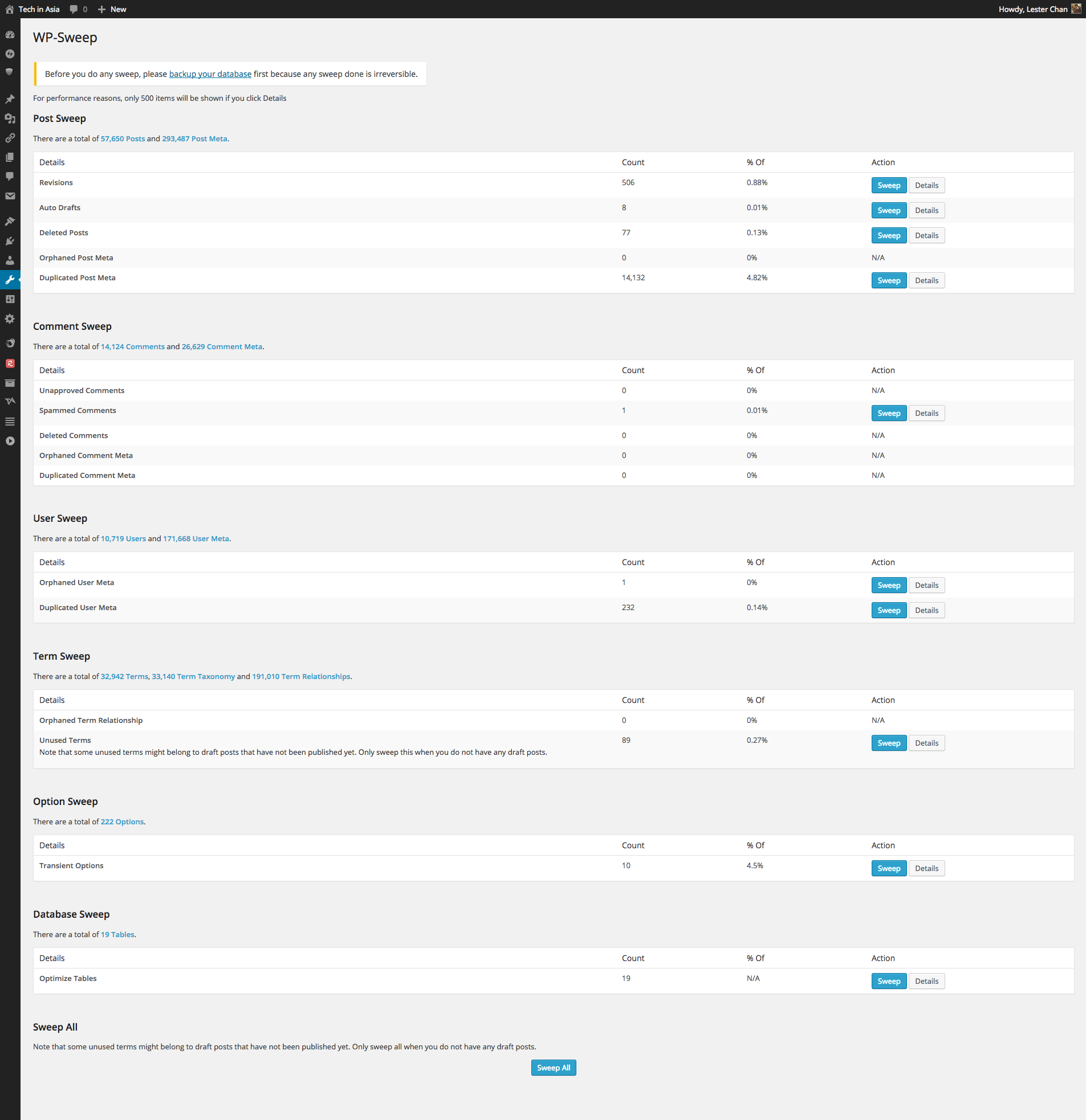 How to Clean up Old Metadata in the WordPress Database