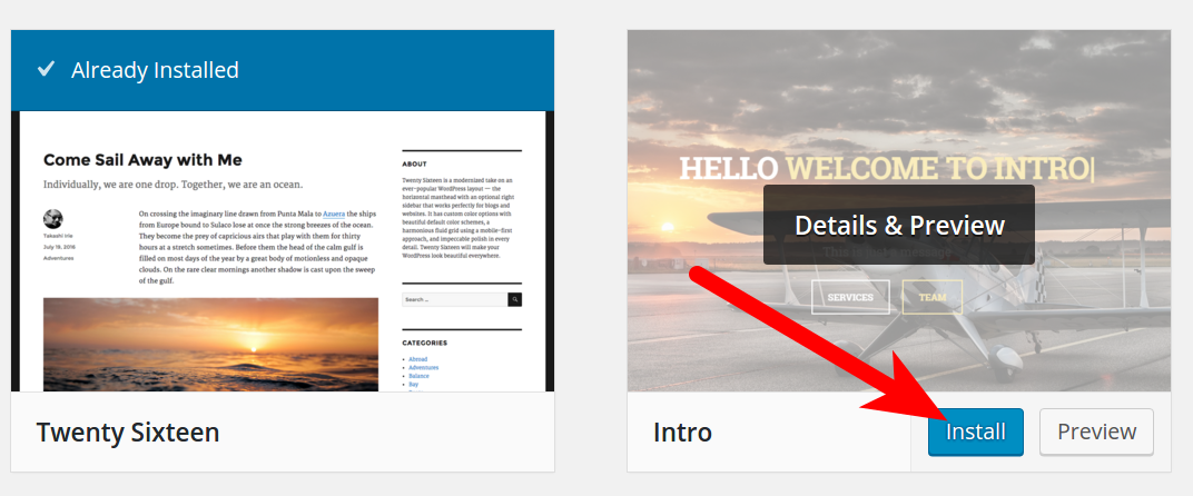 How to Install a WordPress Theme Installing a Theme from the WordPress Dashboard