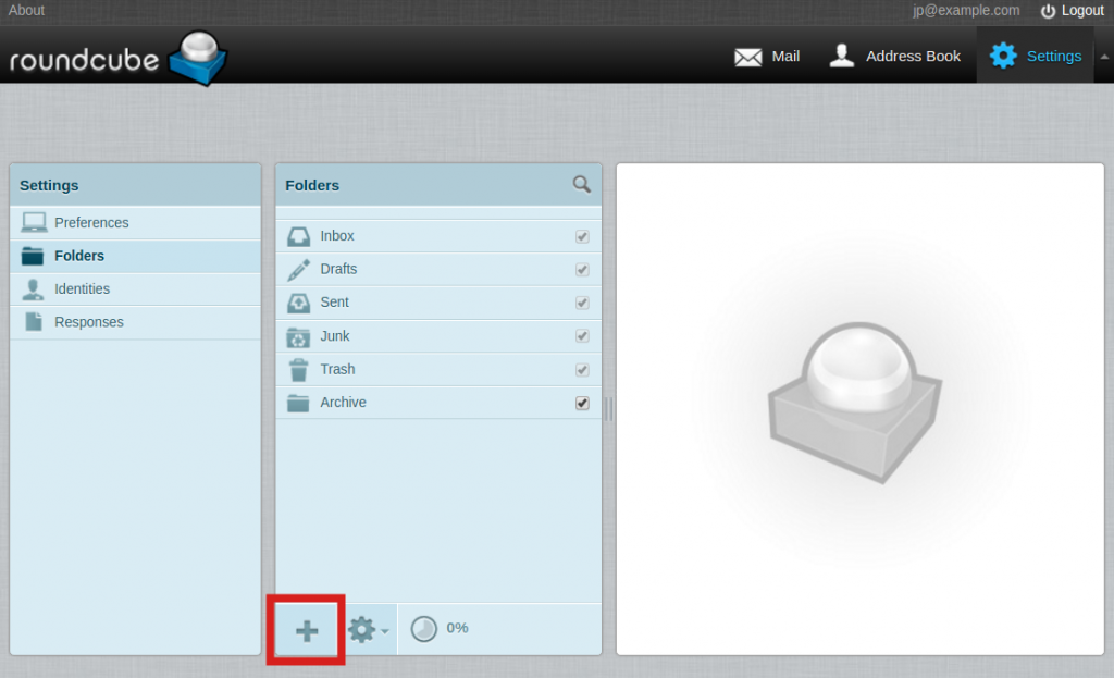 How to Create a Folder in RoundCube | InMotion Hosting