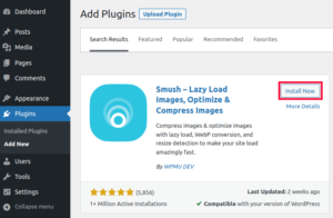 Learn the Smush Image Compression and Optimization plugin
