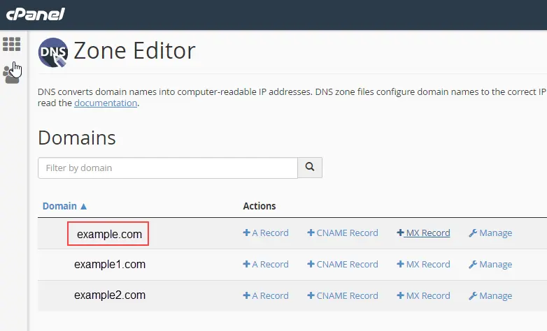 radium Won manly How to Set MX Records using the cPanel Zone Editor | InMotion Hosting
