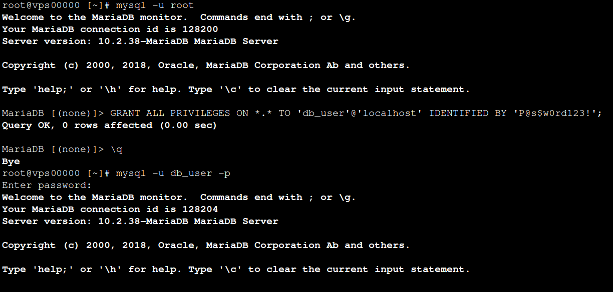 Create a Database in the Command Line Interface (CLI)