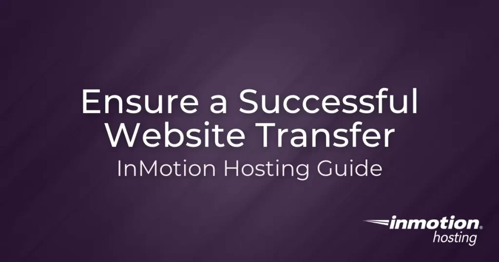Ensure a Successful Website Transfer Hero Image