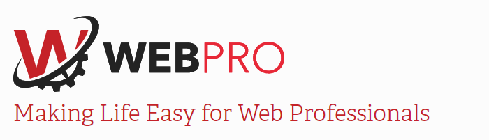 WebPro- Making Life Easy for Web Professionals