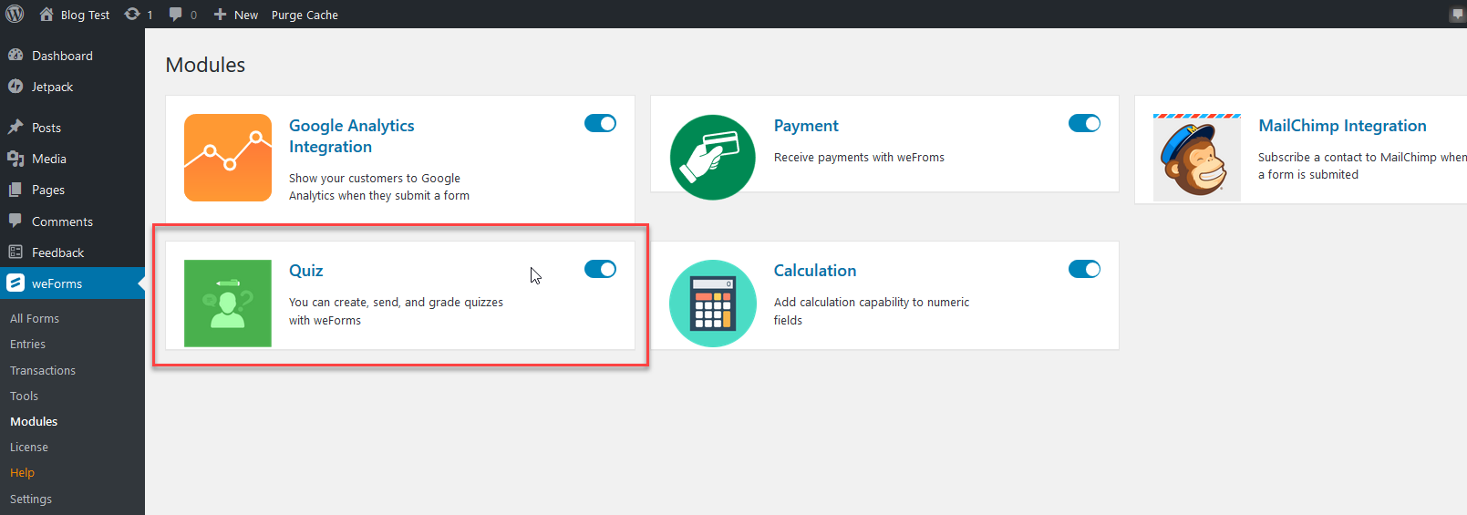 Learn how to Create a Quiz with weForms | InMotion Hosting
