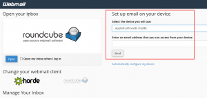 How to Set up Email with Webmail – InMotion Hosting Support Center