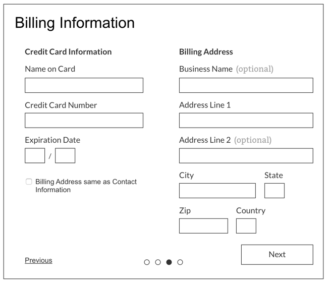 Billing Information