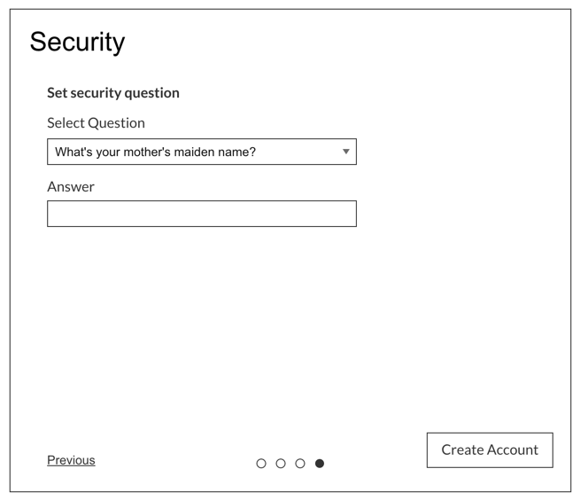 Security question