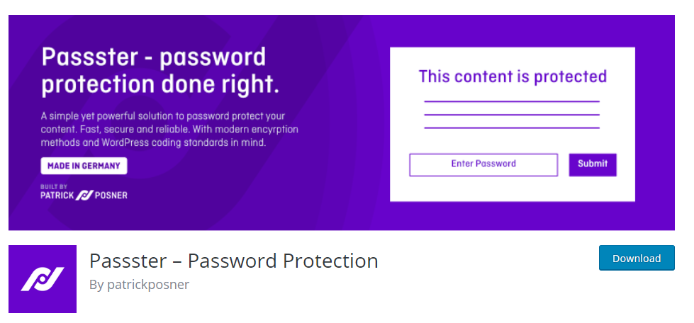 Password protect wordpress content within a post