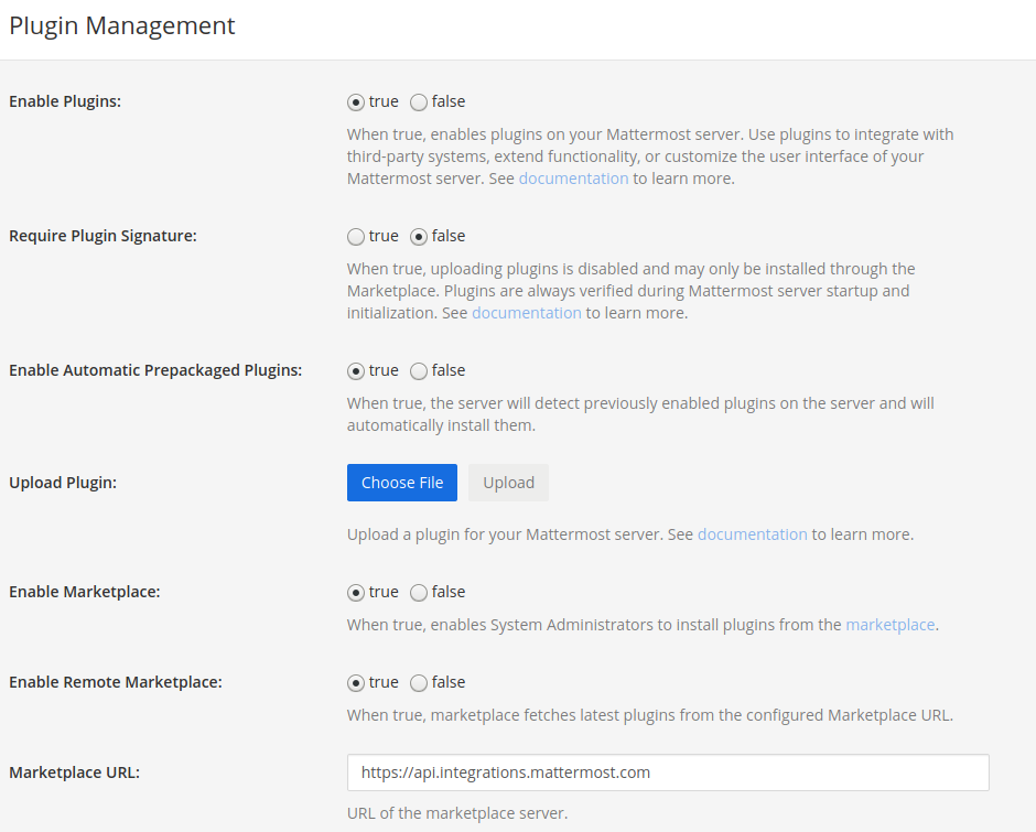 How to manage Mattermost plugins