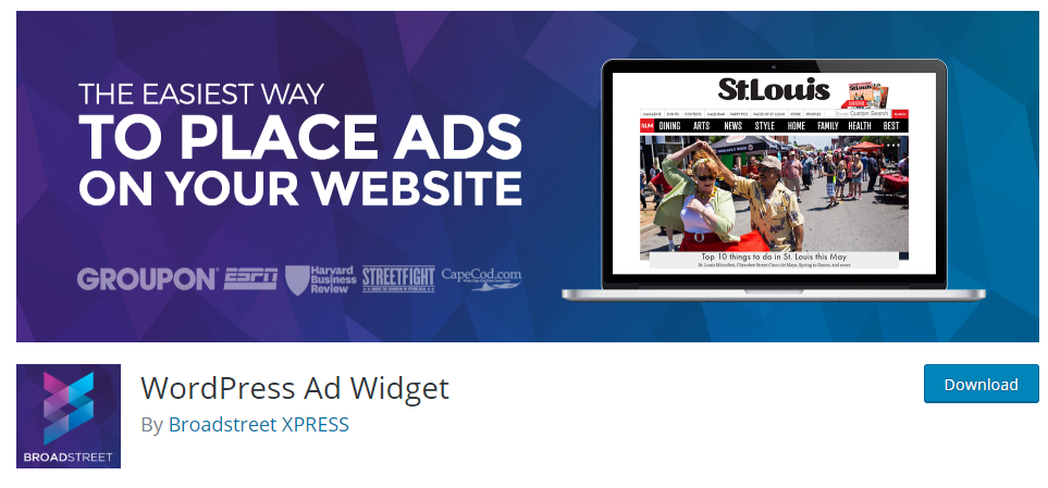 Ad widget plugin for wordpress