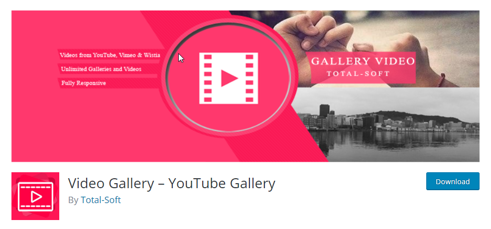 free video gallery plugin for wordpress