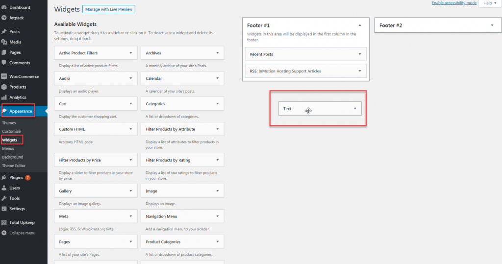 Write Text in WordPress –  Support