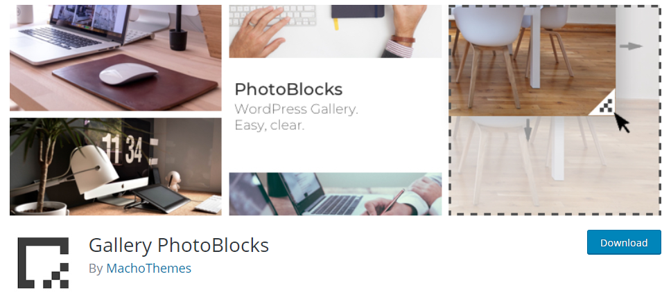 gallery photo blocks free wordpress plugin