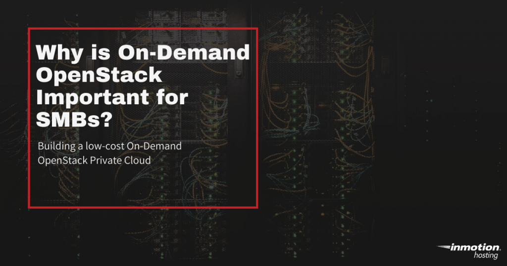 On-demand OpenStack for SMBs