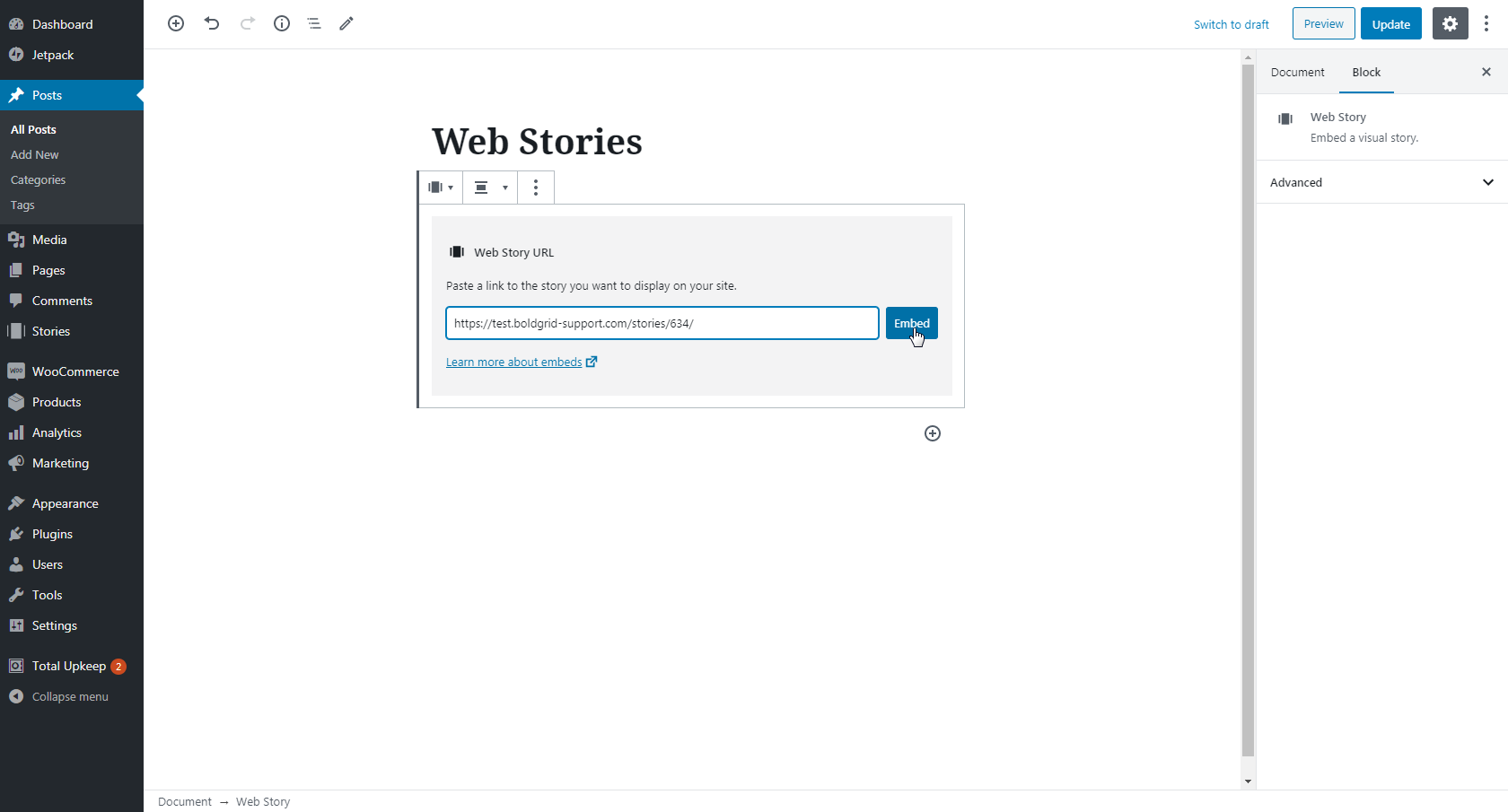Google Web Stories for WordPress | InMotion Hosting