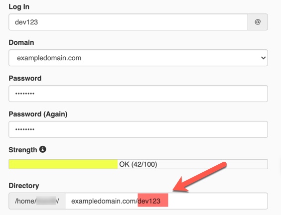 FTP file path