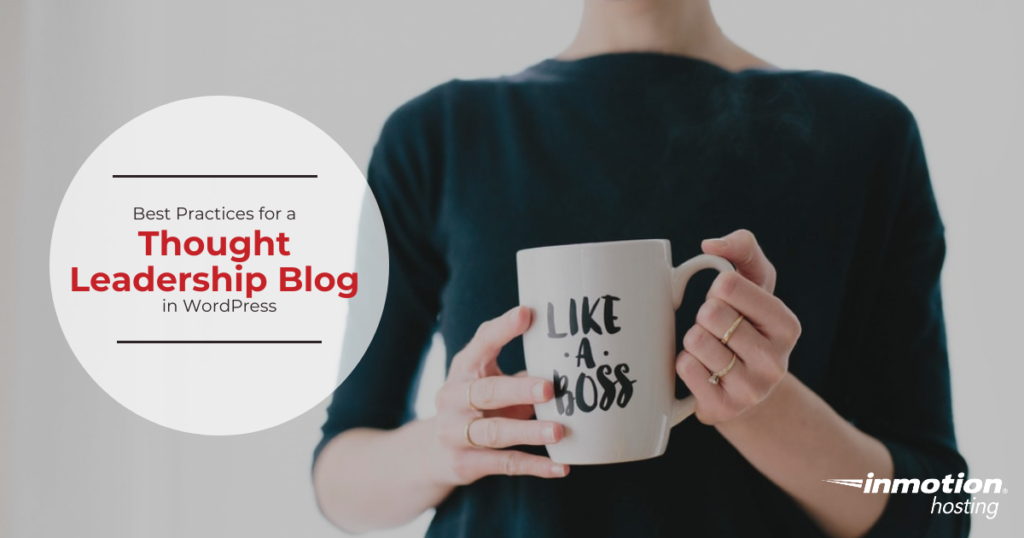 thought leadership blog in wordpress