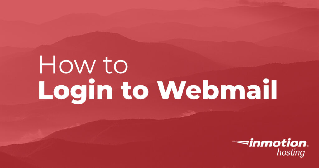 How to Login to Webmail