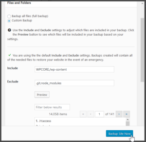 WordPress Backups with the Total Upkeep Backup Plugin