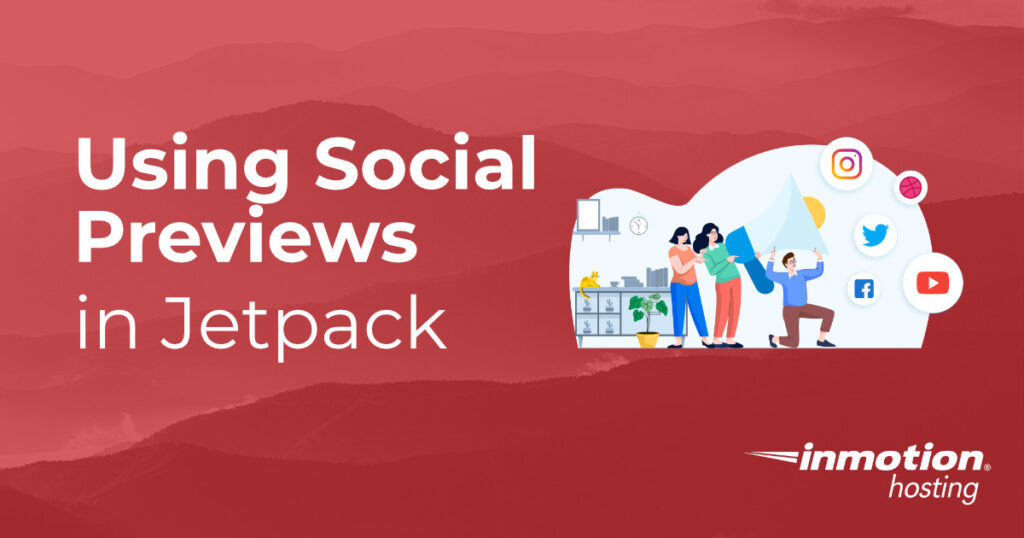 Using Social Previews in Jetpack header graphic