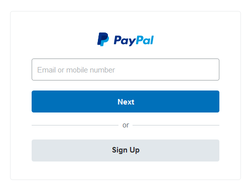 select paypal donate button