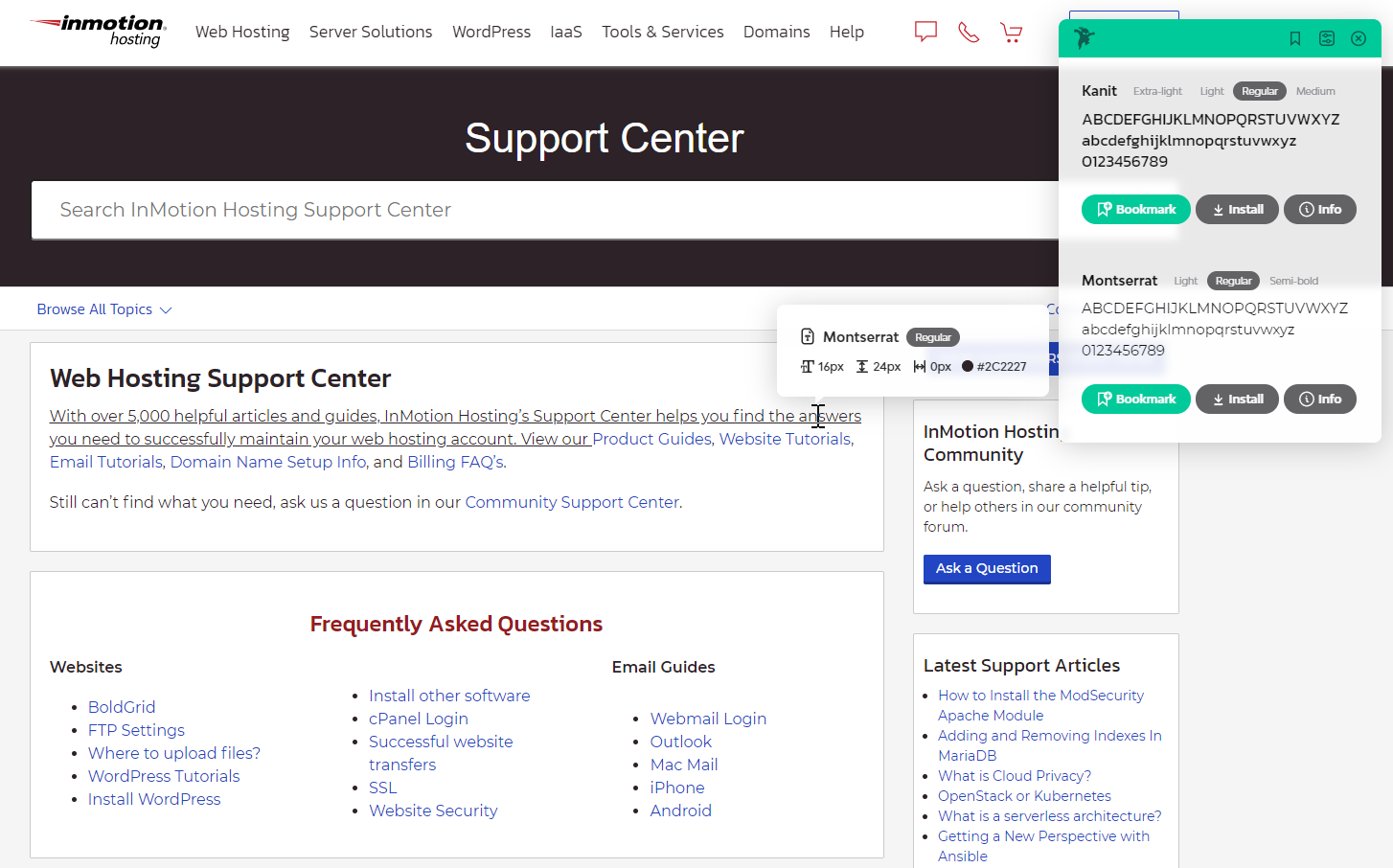 What’s New: InMotion Support Center Updates